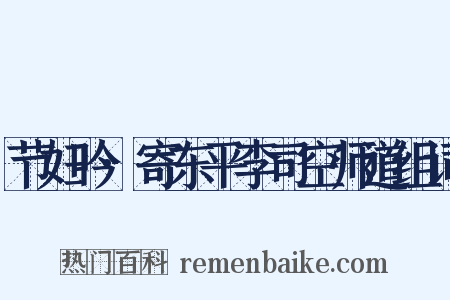 节妇吟·寄东平李司空师道组词是什么意思的图片